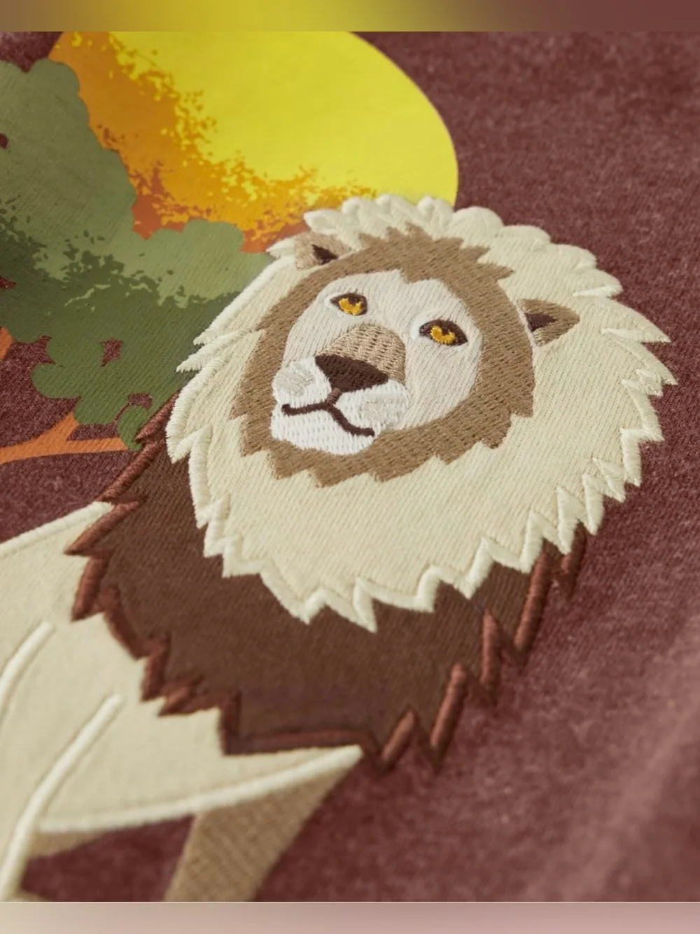 Gymboree Brown Lion Graphic Tee - Size: 12-18mo.